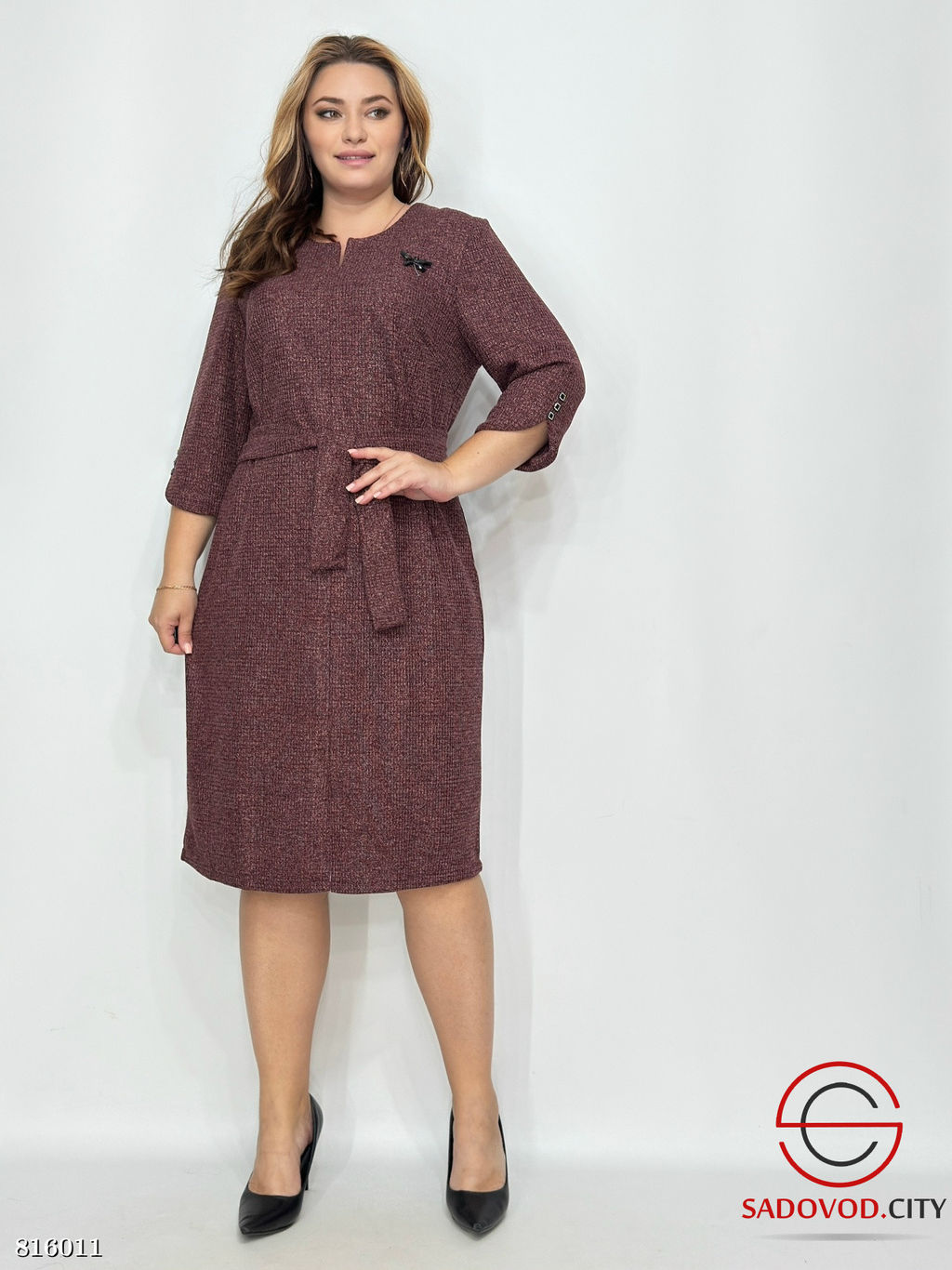 Платье женское трикотажное