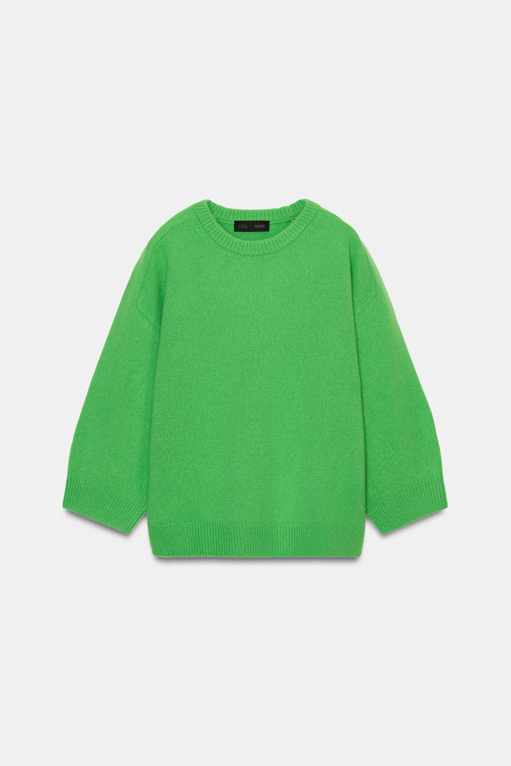 100% WOOL HAMMER SLEEVE JUMPER - Zara фото 10