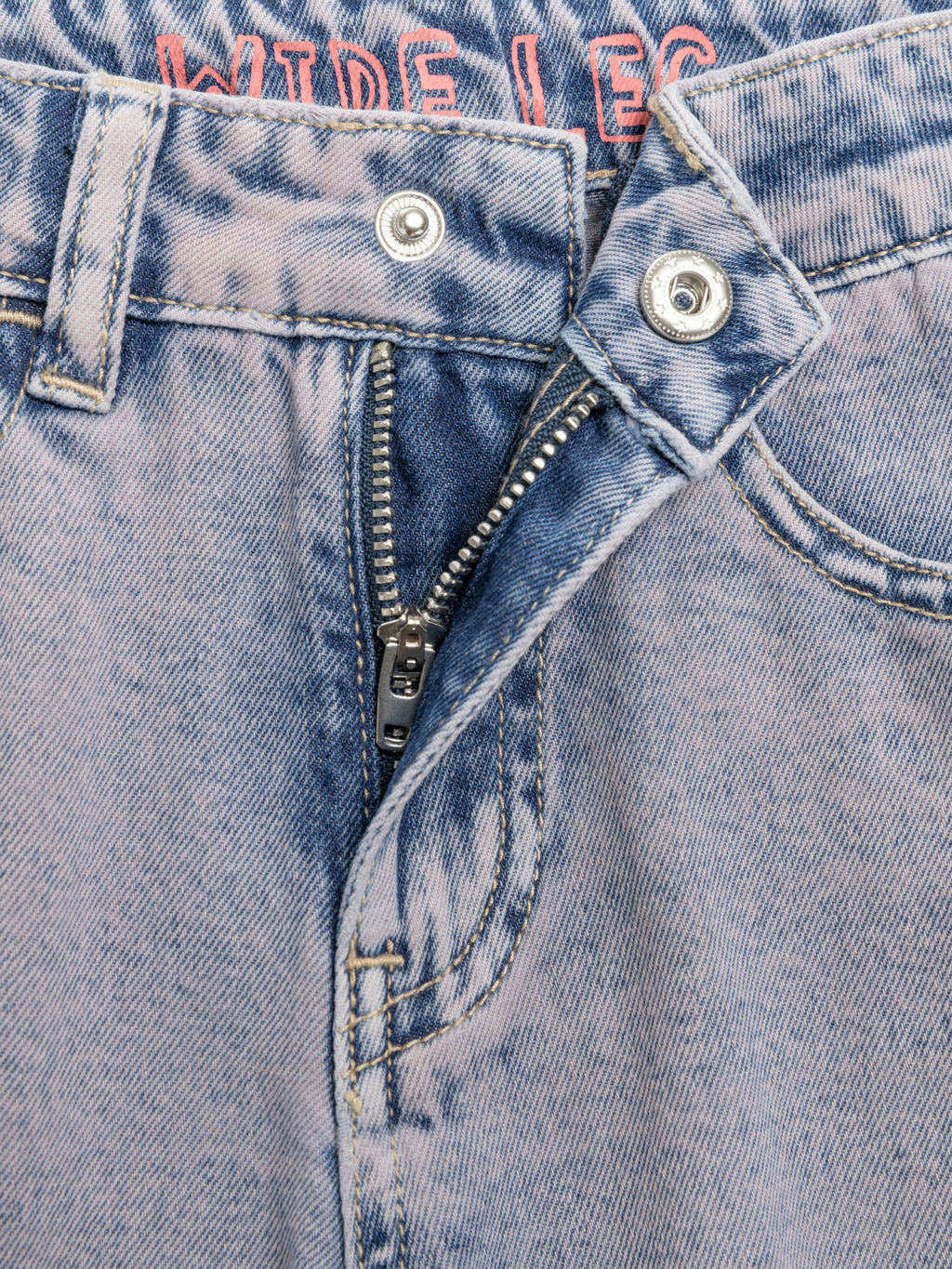 ACOOLA / Брюки джинсовые детские для девочек Como сине-розовый  фото 4