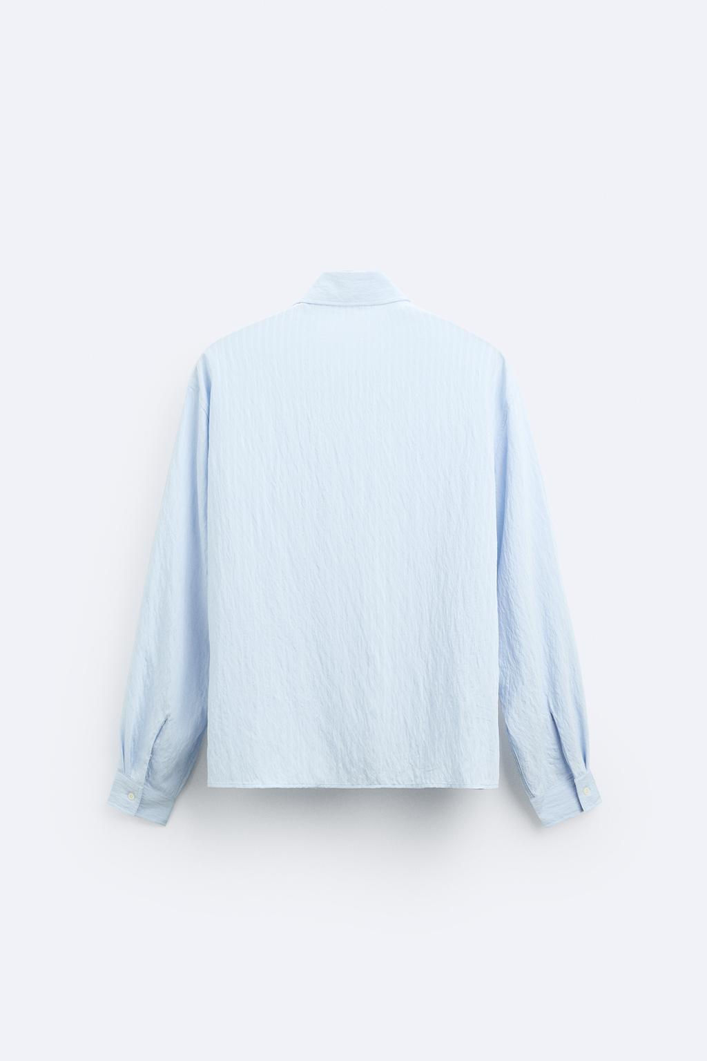 CIZGILI JACQUARD GOMLEK - Zara фото 7
