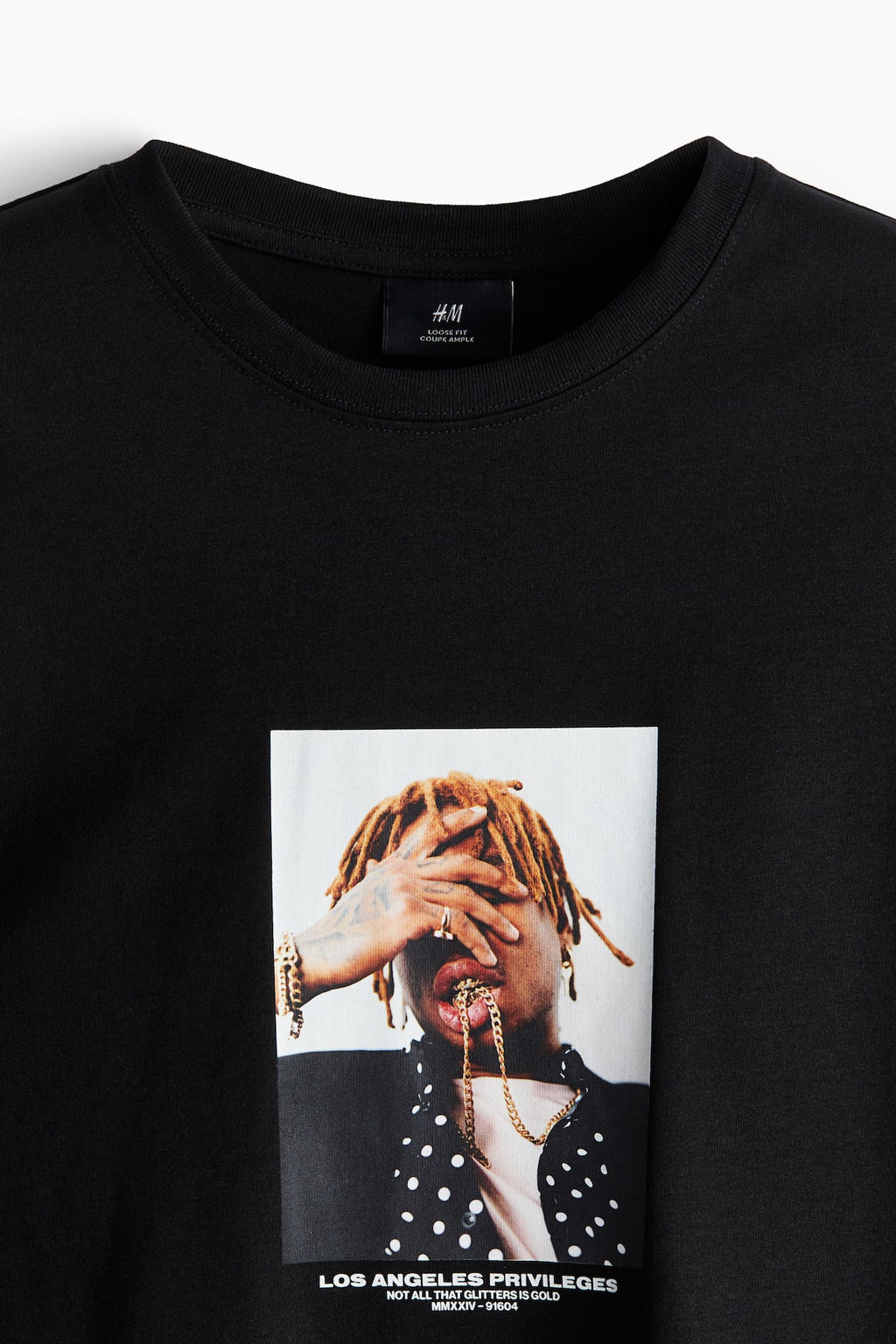 Camiseta con estampado Loose Fit - H&m фото 6