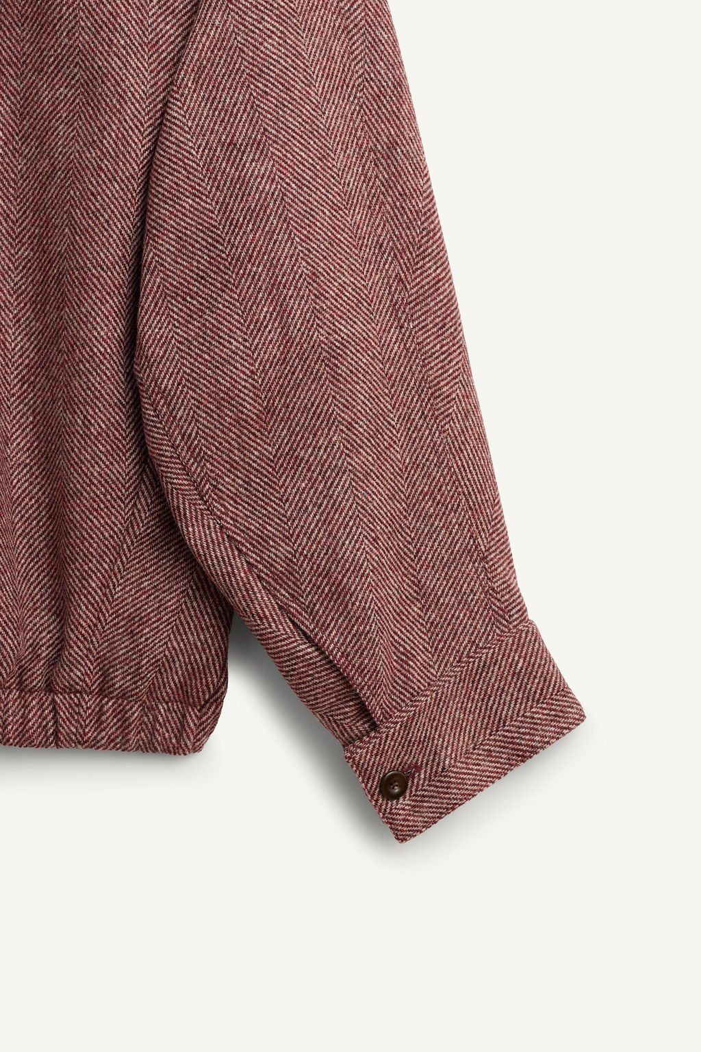 LIMITED EDITION WOOL HERRINGBONE JACKET - Zara фото 9