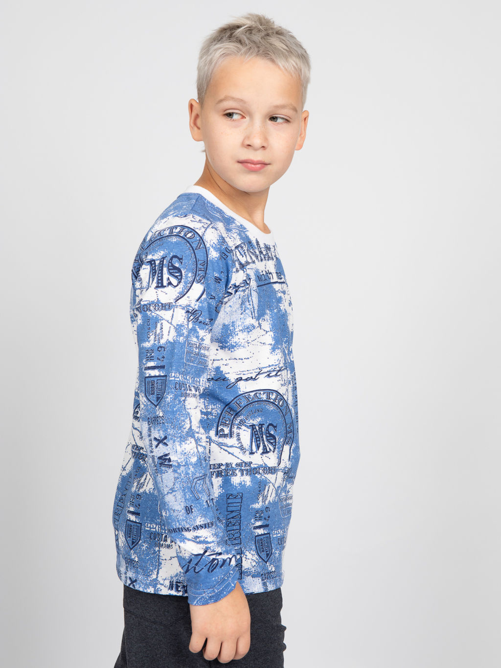 Лонгслив "Марк" индиго