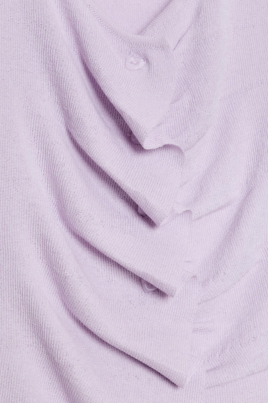TOP PUNTO FRUNCES / Lila claro