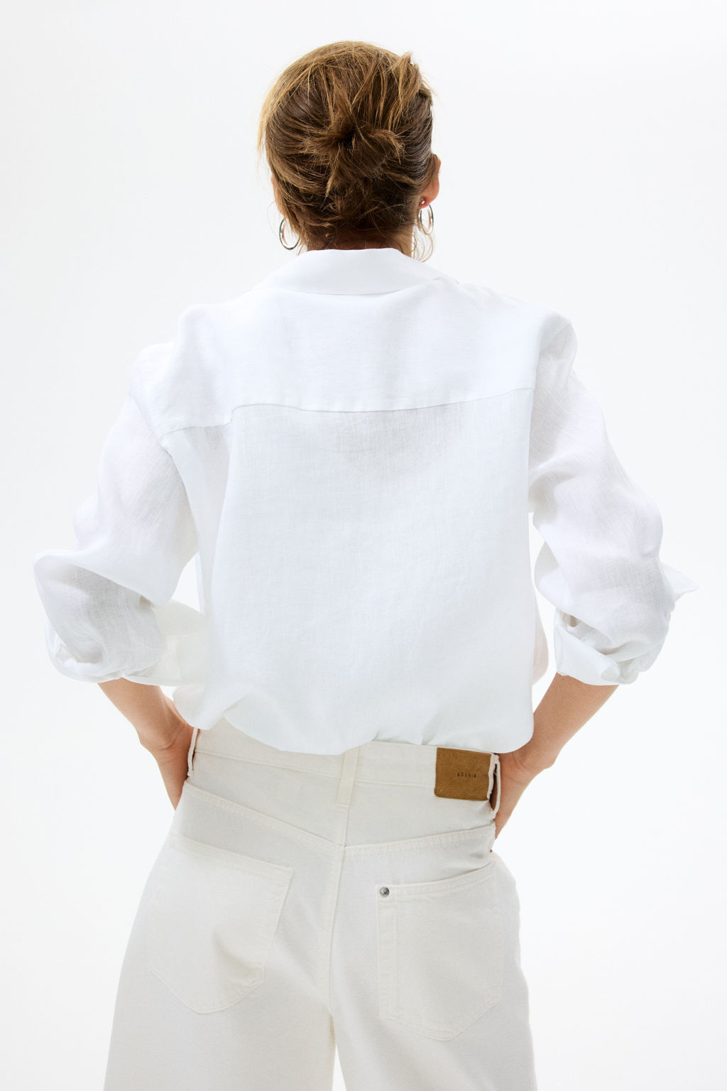 Camisa de lino - H&m фото 10