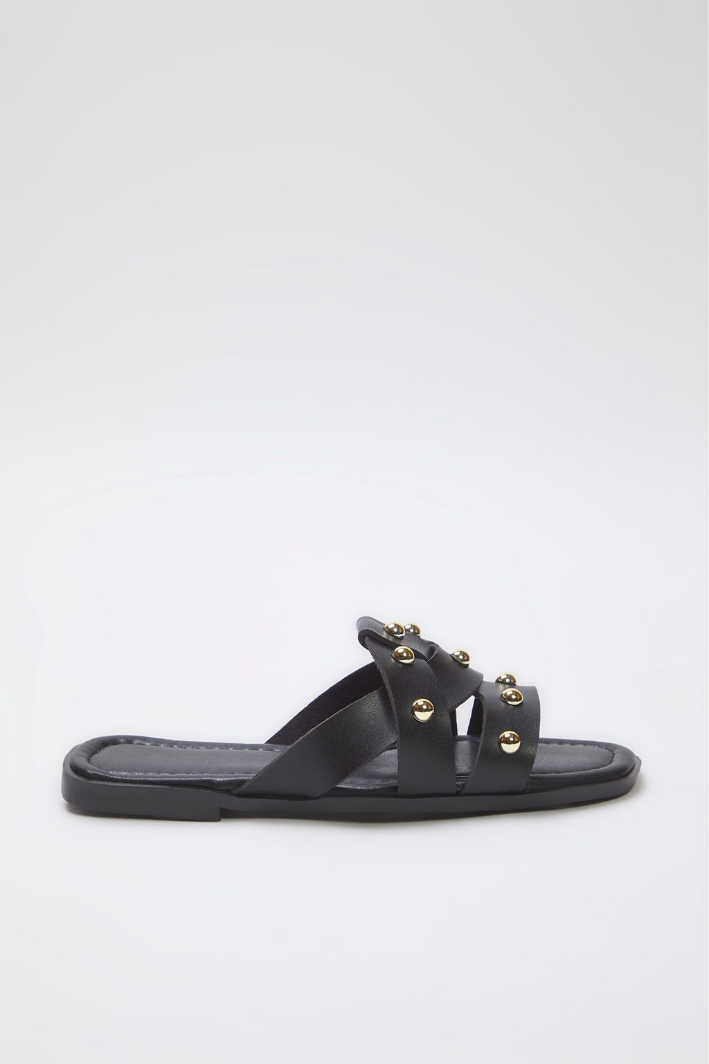Trendyol Shoes Siyah Gold Trok Tasl? Kad?n S?k Terlik TAKSS25TE00032 - Trendyolmilla фото 5