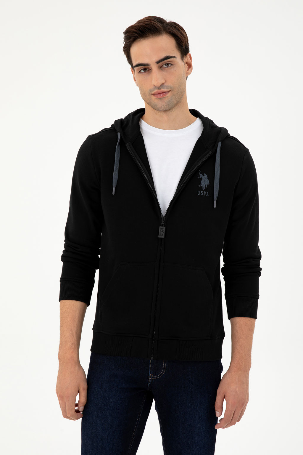 Мужской черный свитшот Неожиданная скидка в корзине - U.s. polo assn фото 10