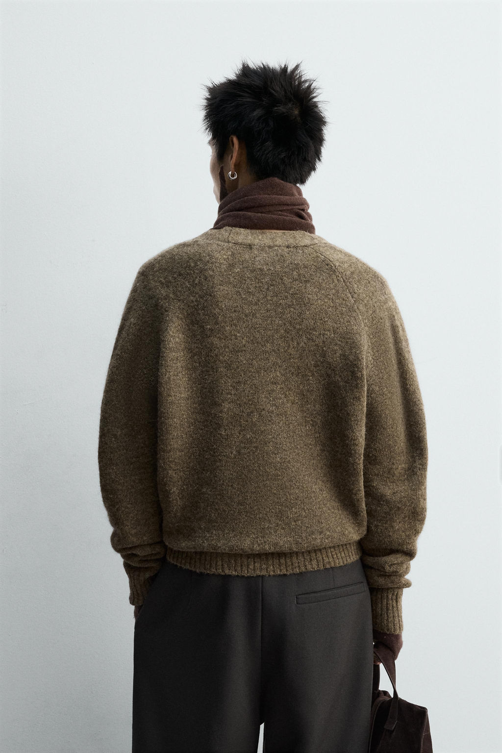 RELAXED FIT LIMITED EDITION CARDIGAN - Zara фото 3