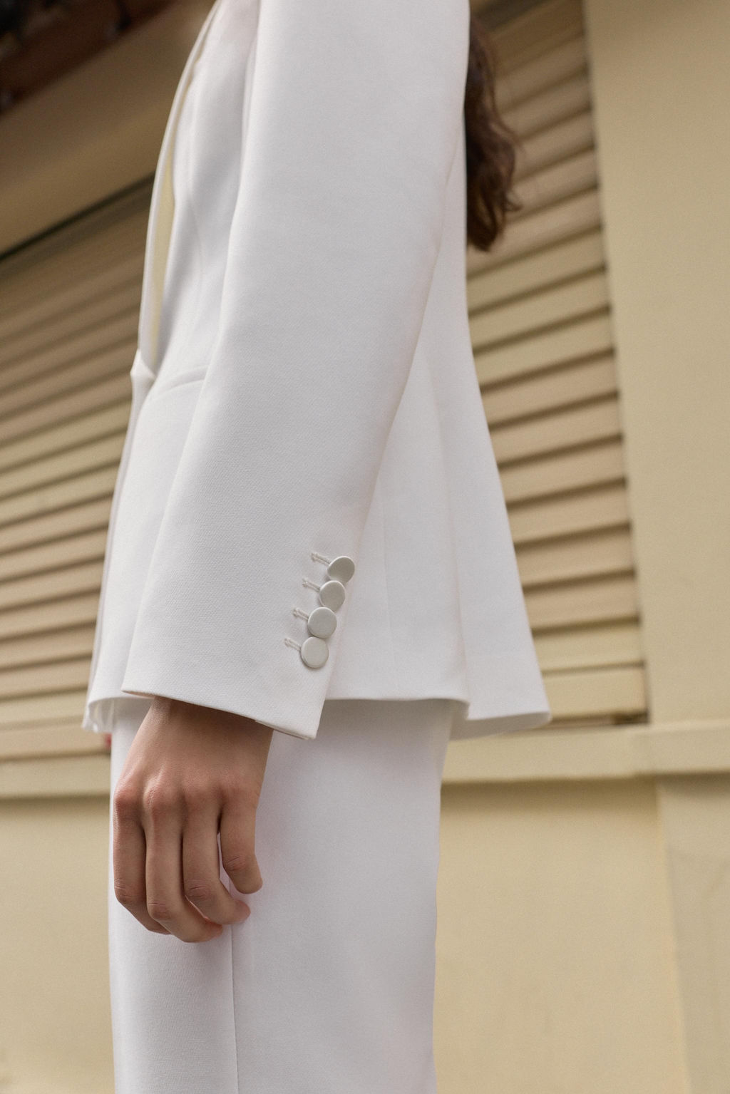 BLAZER SMOKING / Blanco roto - Zara фото 4