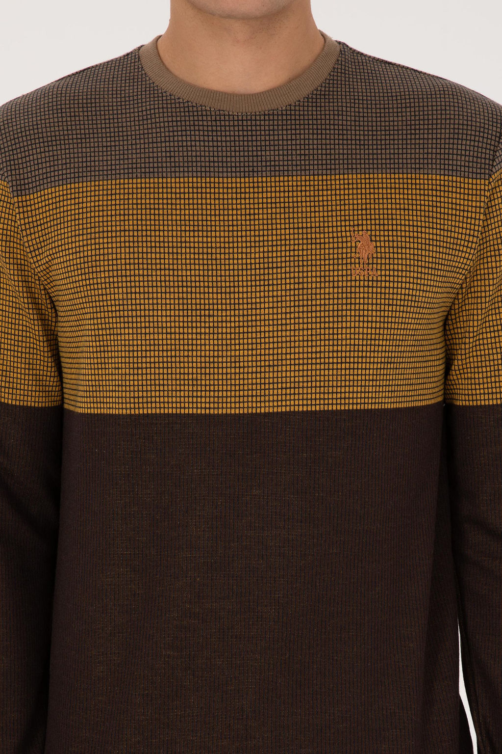 Erkek Camel Sweatshirt - U.s. polo assn фото 6