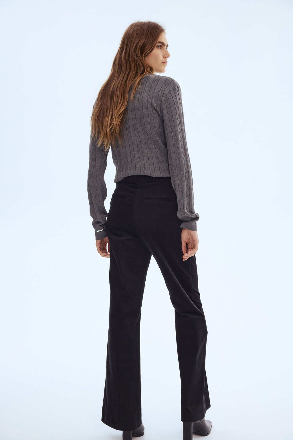 Pantal?n bootcut de pana - H&m фото 6