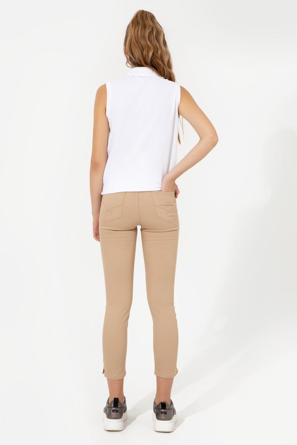 U. S. Polo Assn Женские песочные брюки - U.s. polo assn фото 4