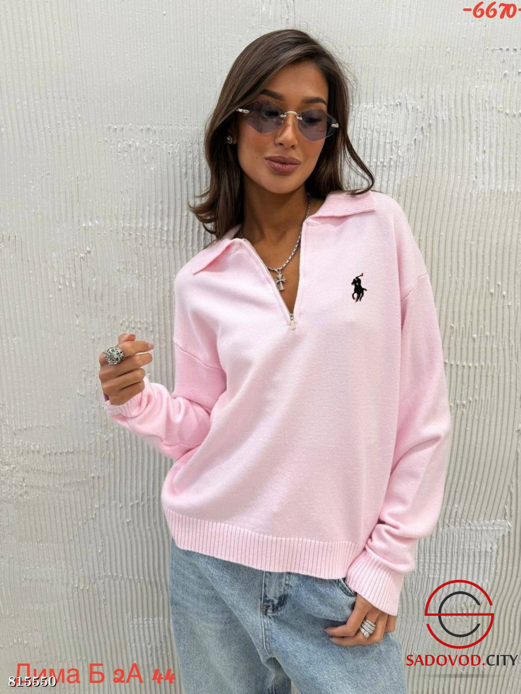 Кофта женская на полузамке - Bruno фото 4