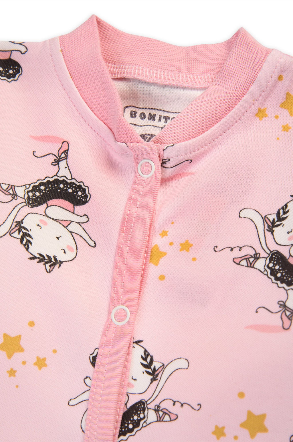 Комбинезон из интерлока для девочки Bonito  фото 2