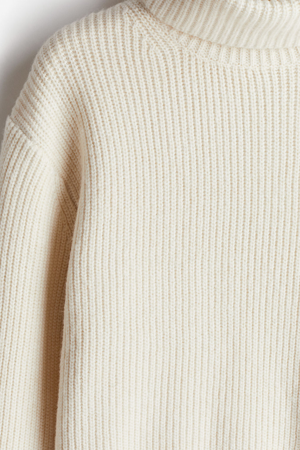 Jersey de cuello alto en punto de canale - H&m фото 7