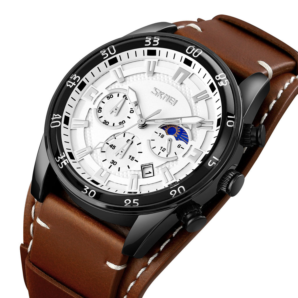 Часы наручные Skmei мужские 9249brown-silver
