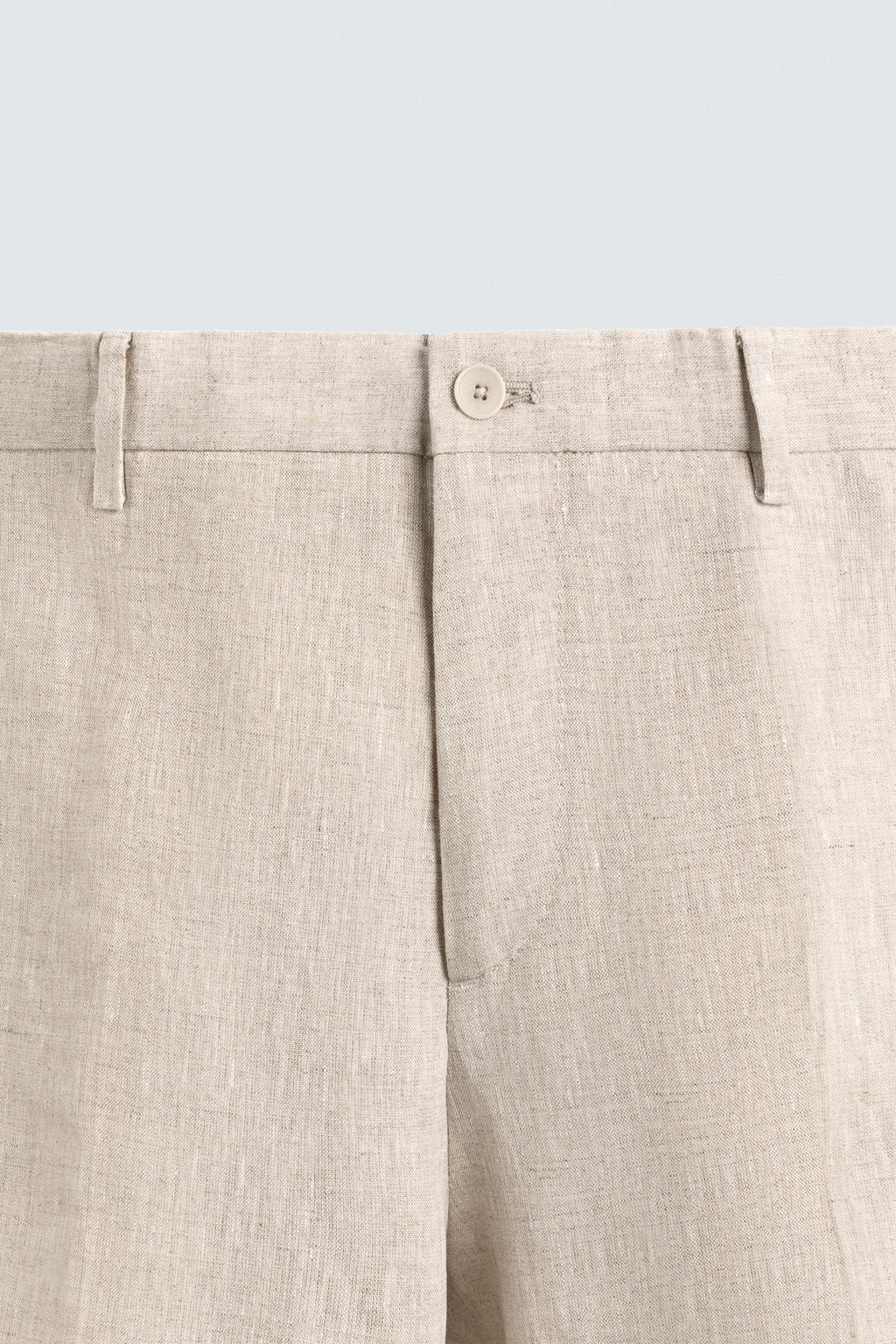 100% LINEN SUIT TROUSERS - Zara фото 7