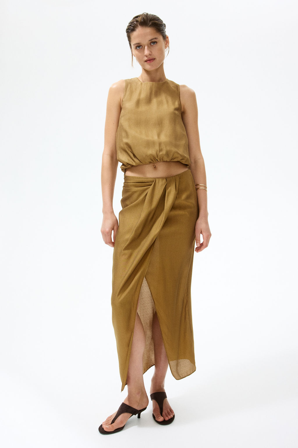 Top globo con detalle girado - H&m фото 5