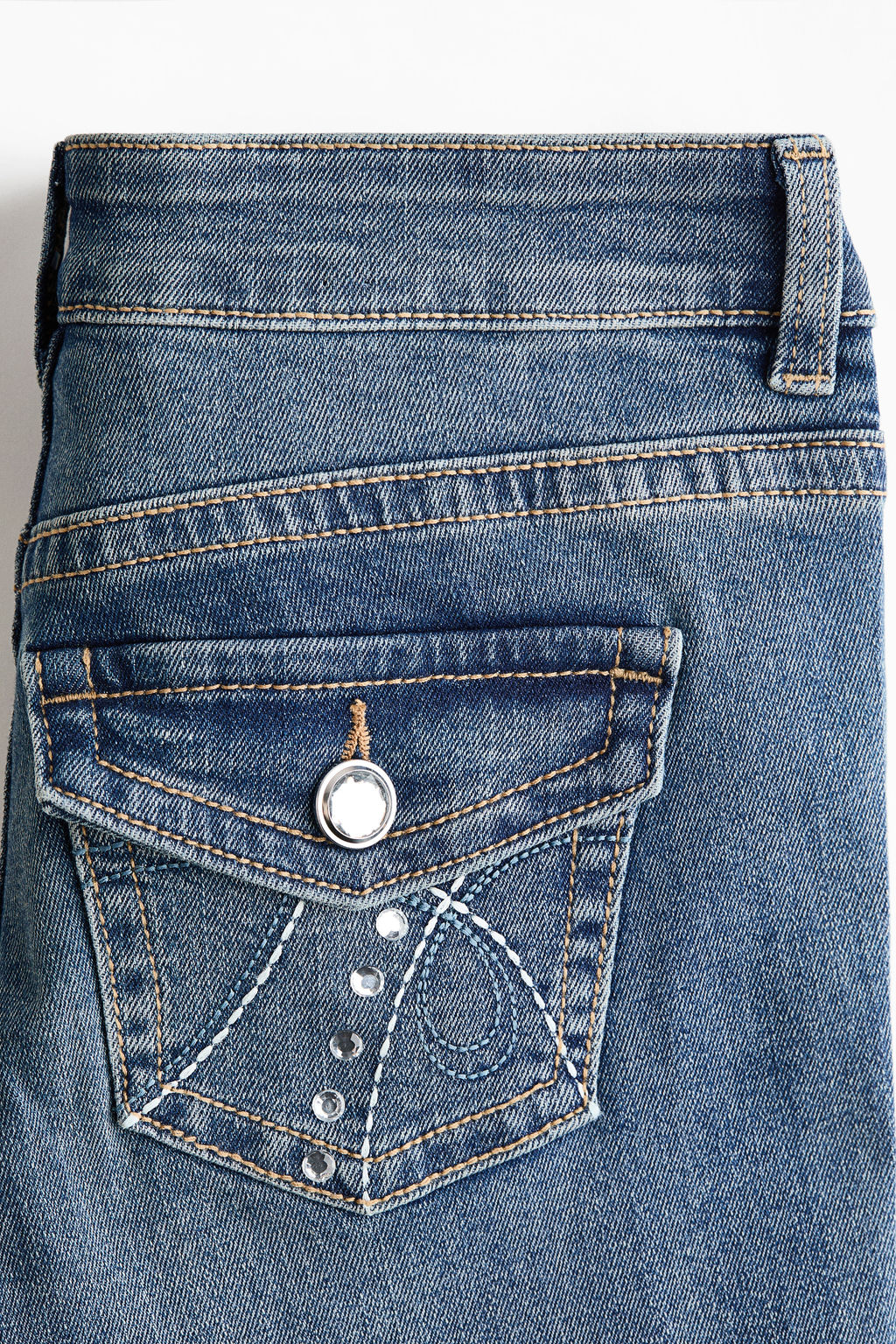 Flared Low Waist Jeans - H&m фото 9