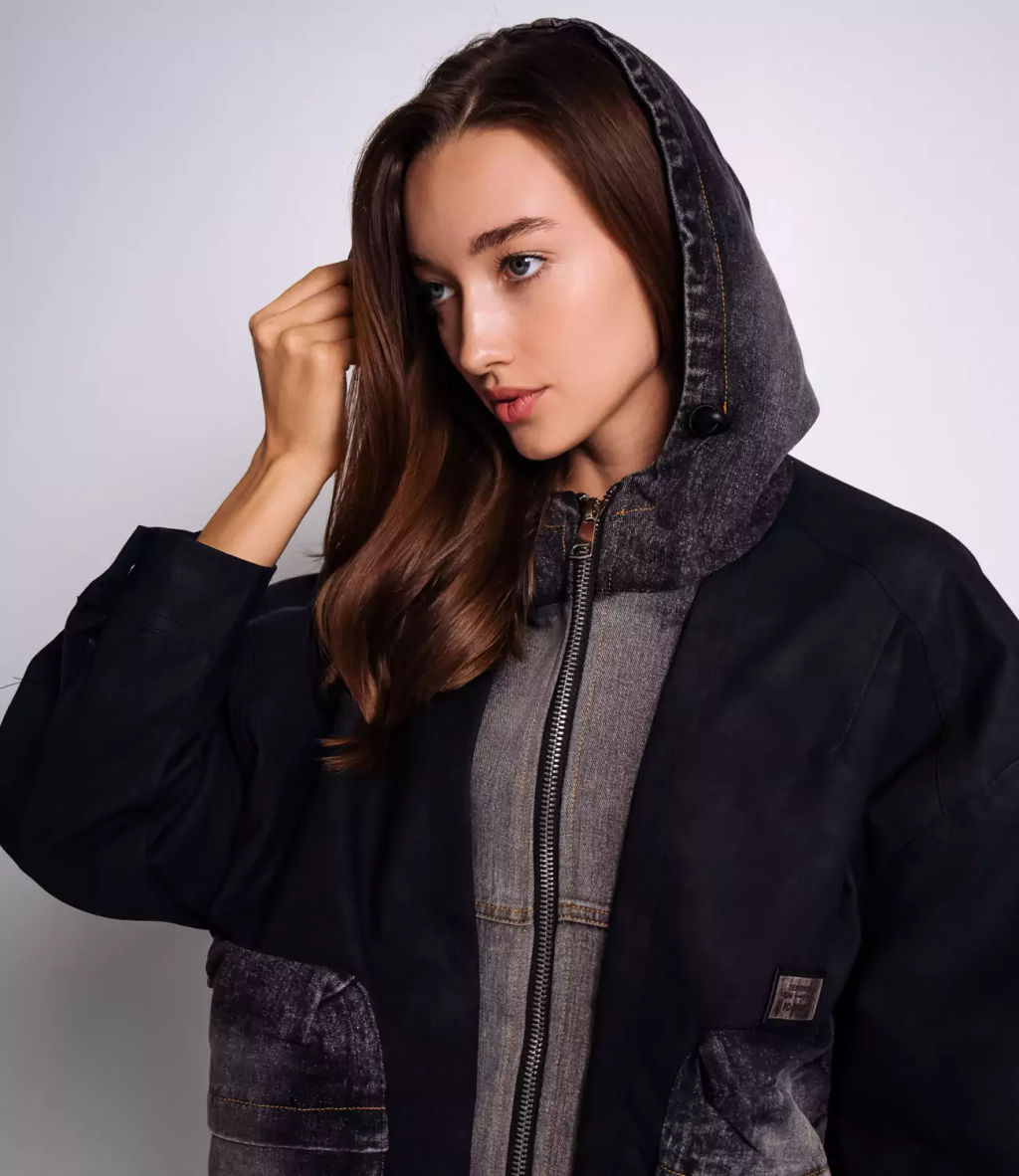 Куртка #КТ785 (1), серый