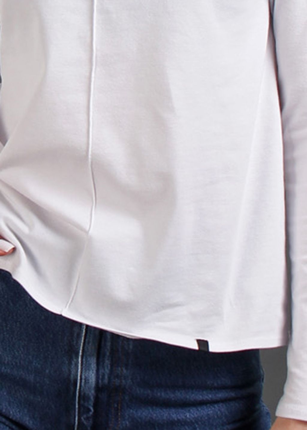 ЛОНГСЛИВ ДЖ494 БЕЛЫЙ - Assana фото 4