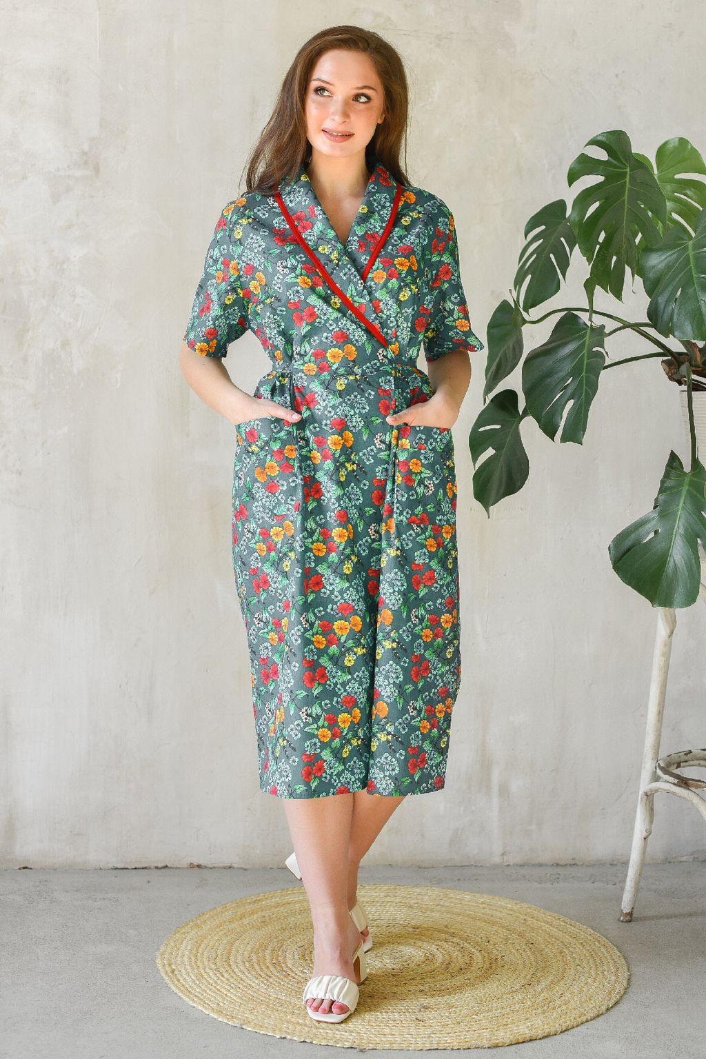 Халат запашной (бязь) - Оптима фото 2