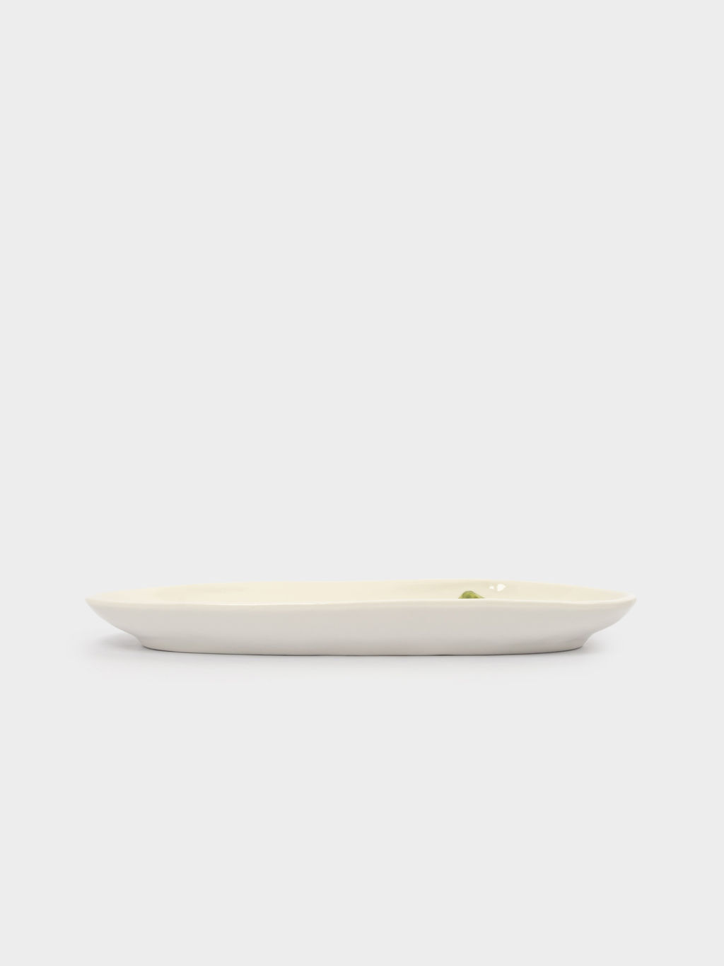 Блюдо, 32х16 см, фарфор P, овальное, молочное, Лимон, Limoncello - Anna lafarg фото 5