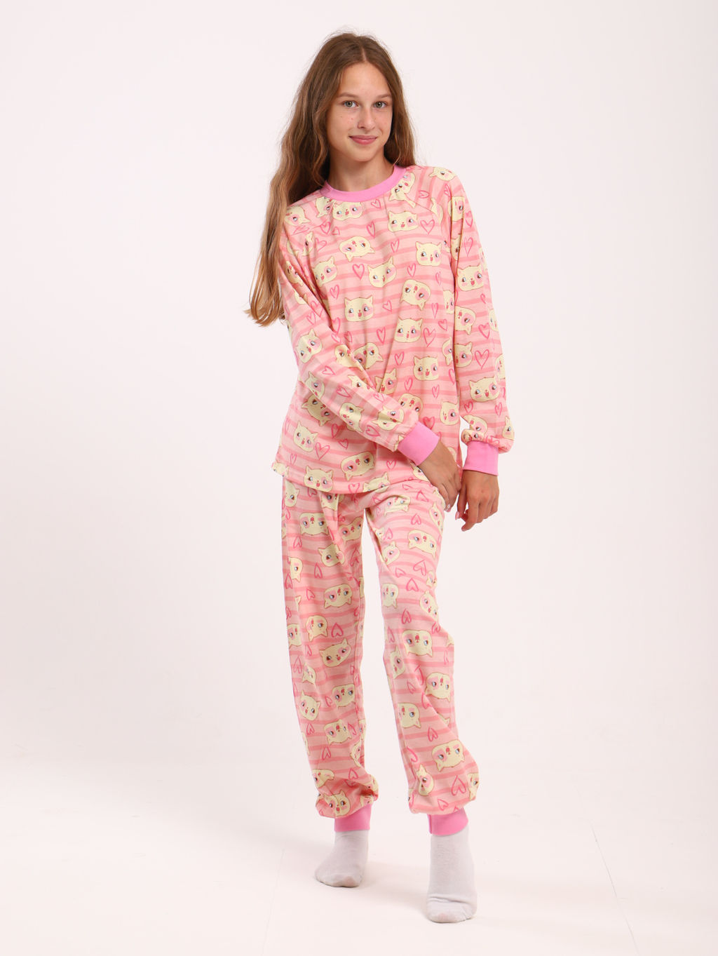 Пижама Регина розовый - Ладошки фото 6