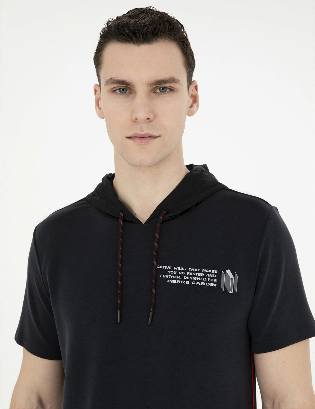 Siyah Regular Fit Sweatshirt - Pierre cardin фото 2