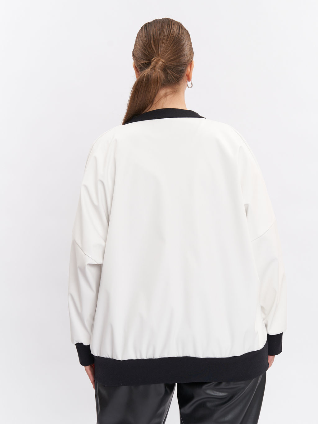 Жакет кожаный GA00109WHT02