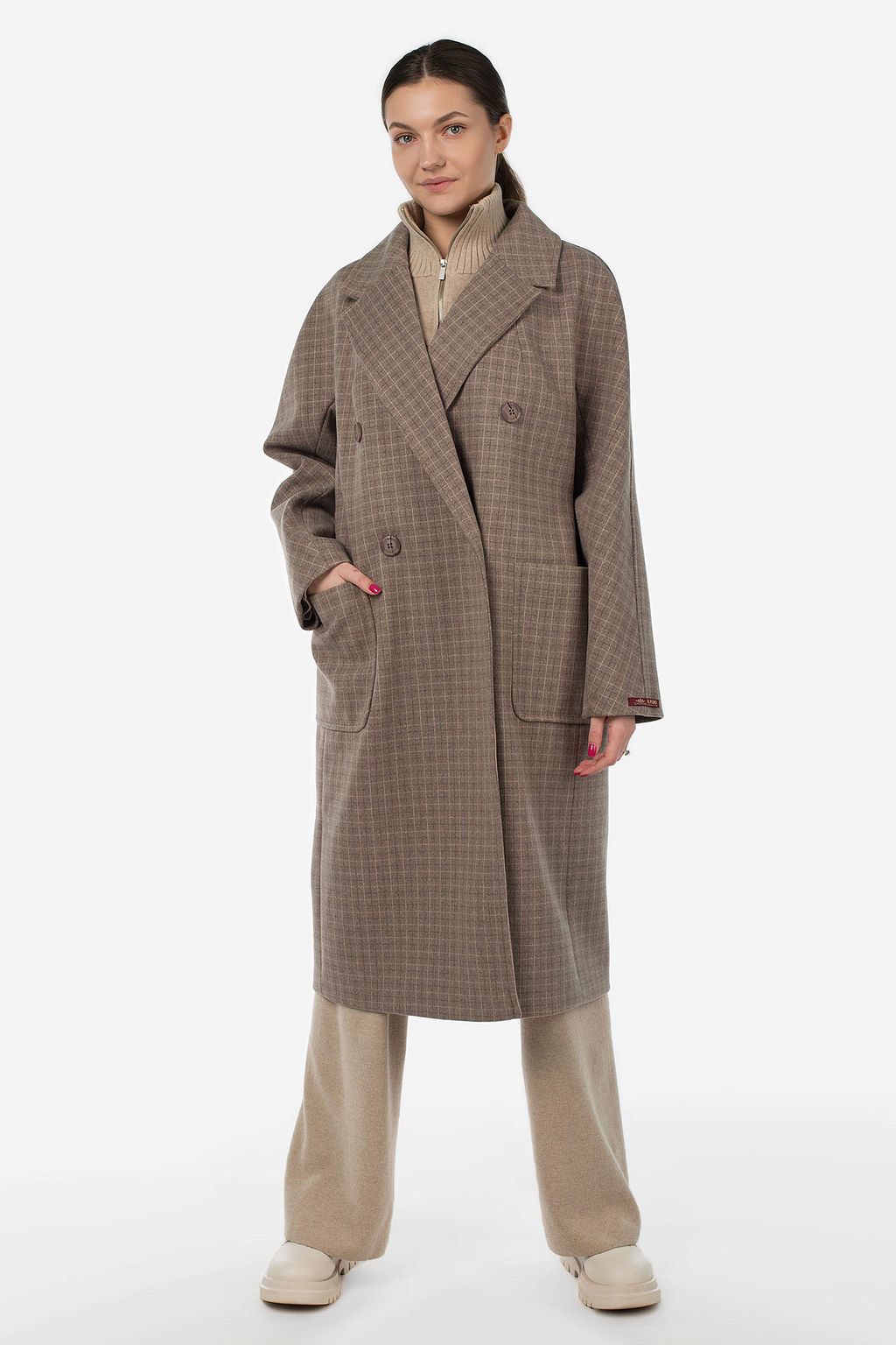 Пальто женское демисезонное - El podio фото 7