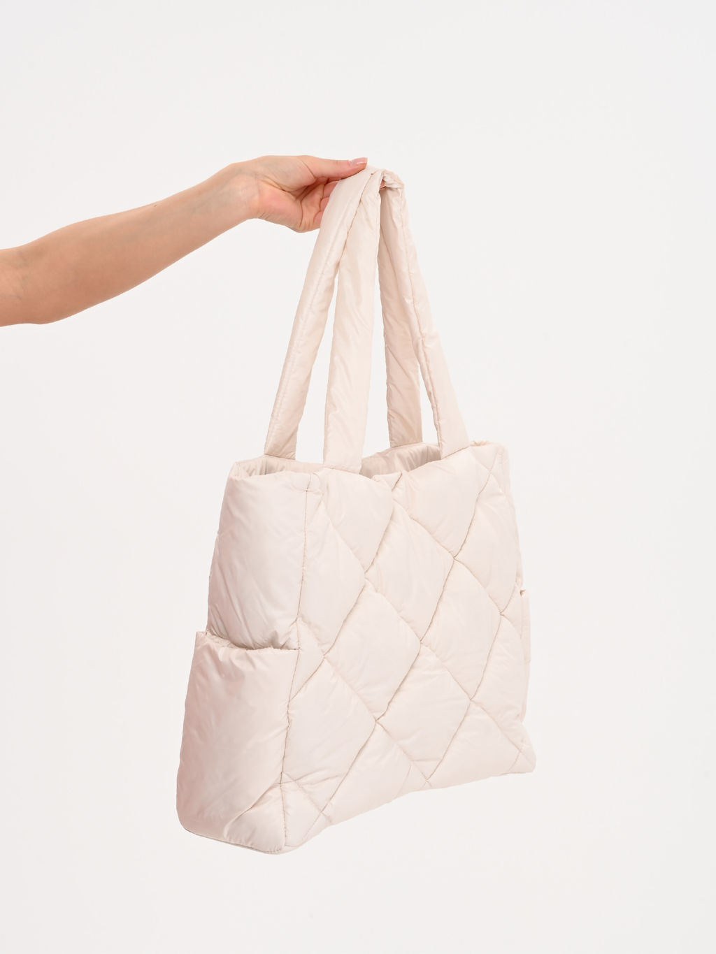 Сумка из стеганой плащевой ткани на синтепухе - А+б коллекция фото 35