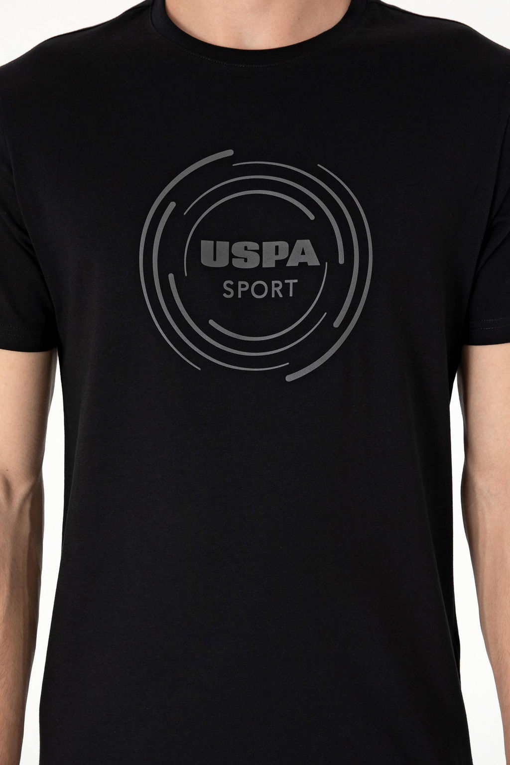 Erkek Regular Fit Bisiklet Yaka Siyah Ti__rt Sepette S_rpriz _ndirim - U.s. polo assn фото 6