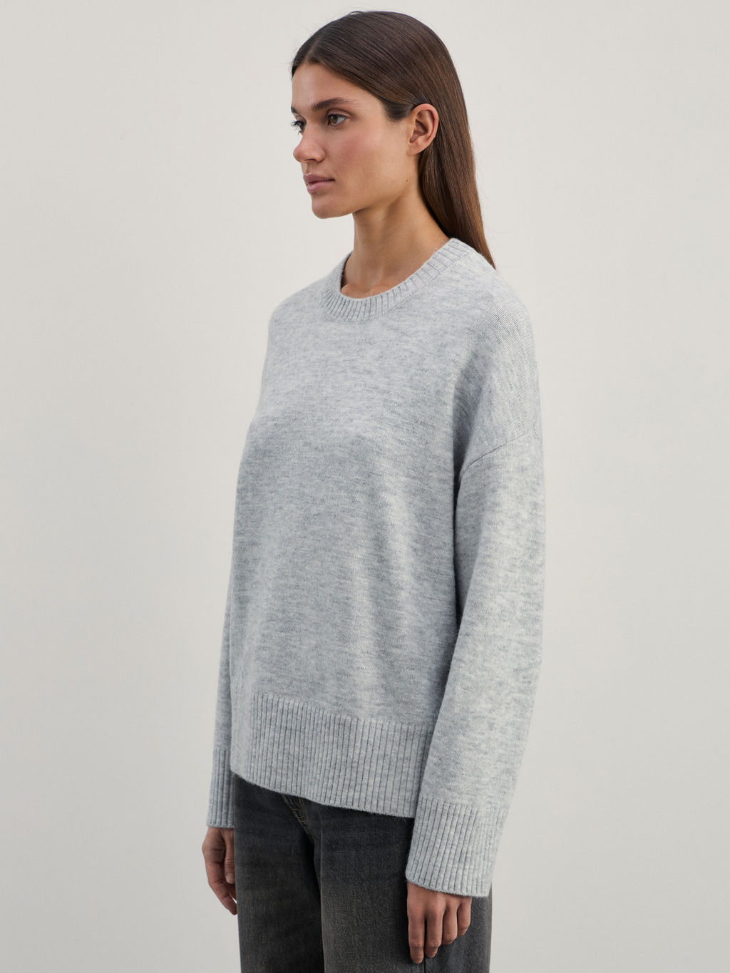 Базовый джемпер с добавлением шерсти / Zarina  фото 4