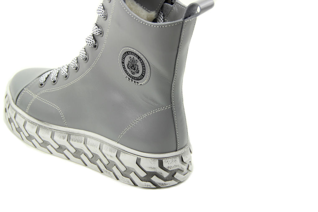 Ботинки 215.icebergw.Gray/Шерсть