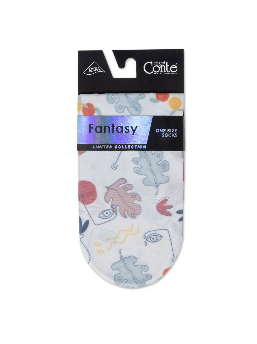 Цена за 2 пары. Носки Классические CONTE Лимитированные носки с принтом Autumn 36-39 - Conte elegant фото 3