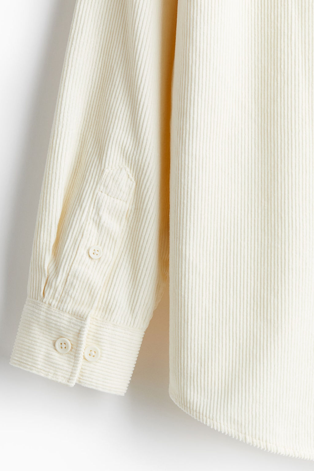 Camisa de pana Loose Fit - H&m фото 7