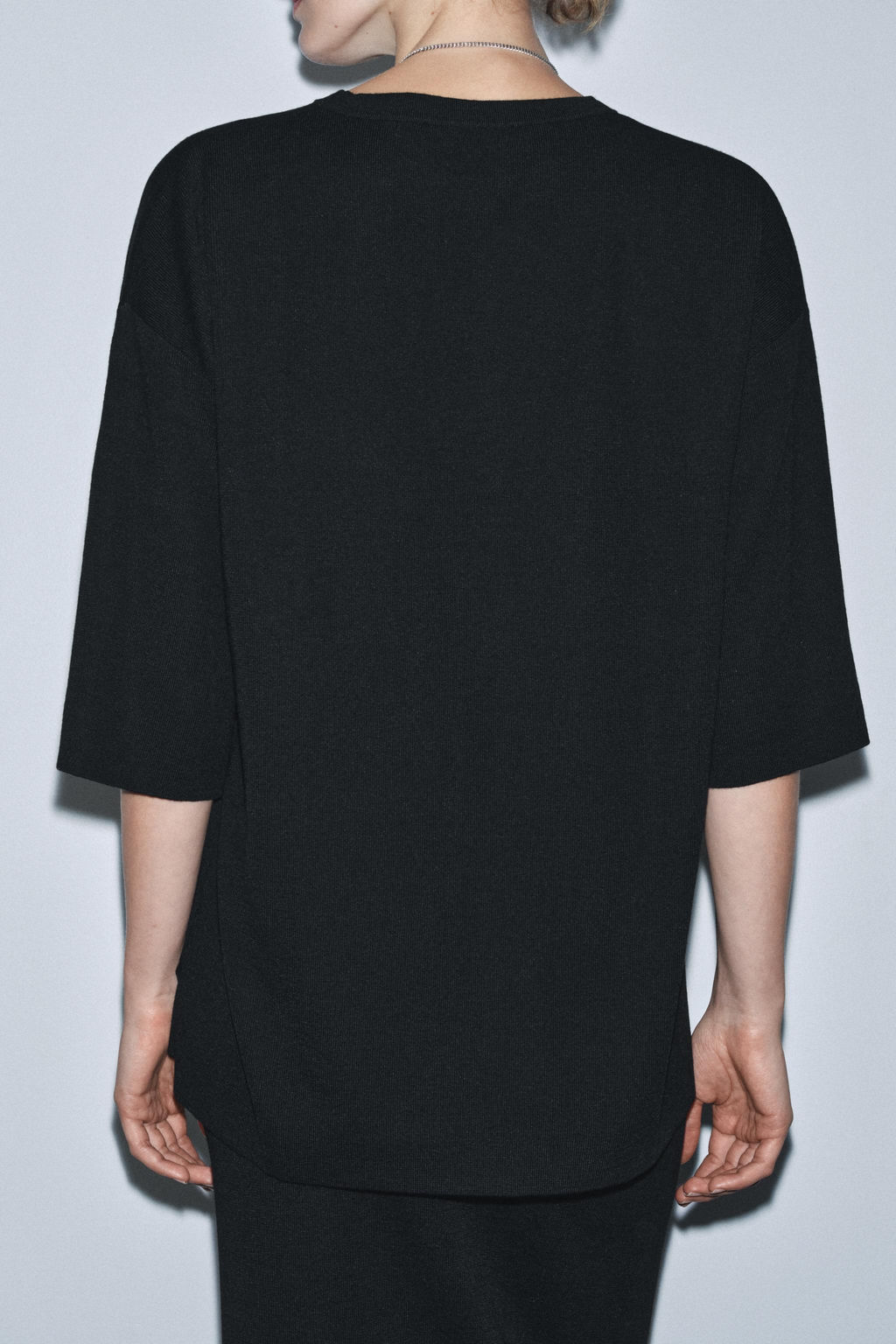 OVERSIZED KNIT TOP - Zara фото 3