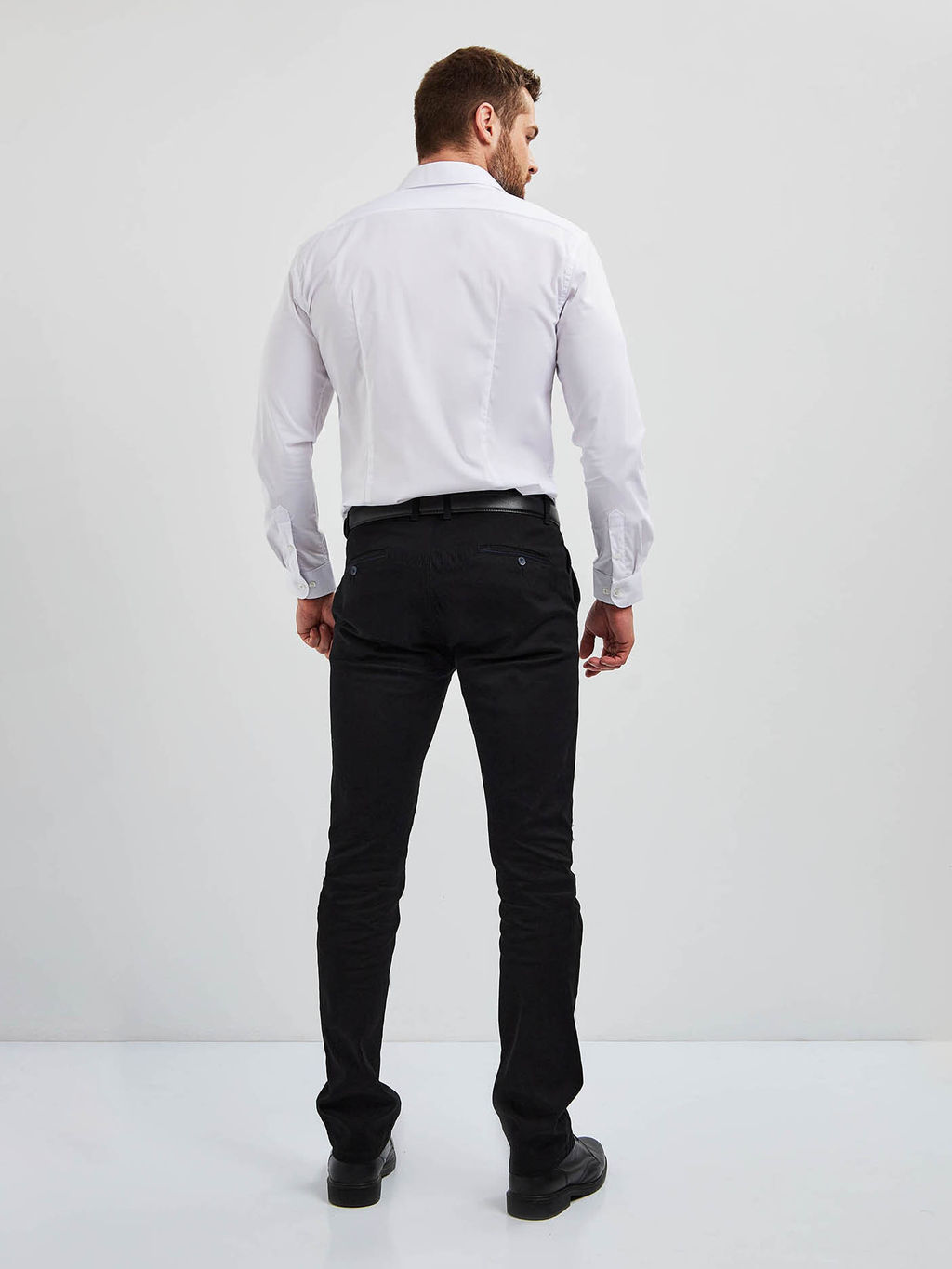 Сорочка мужская длинный рукав CASINO c100/156/WH/SZV STRETCH  фото 8