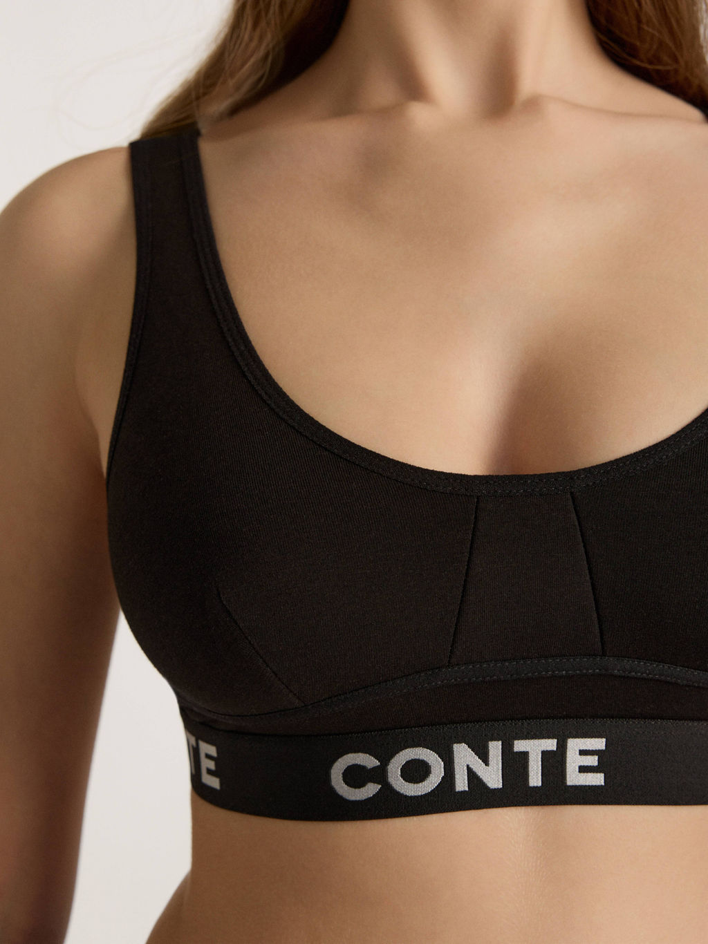 CONTE COMFY LINE LBE 2990 Бюстье женское black-silver - Conte elegant фото 3