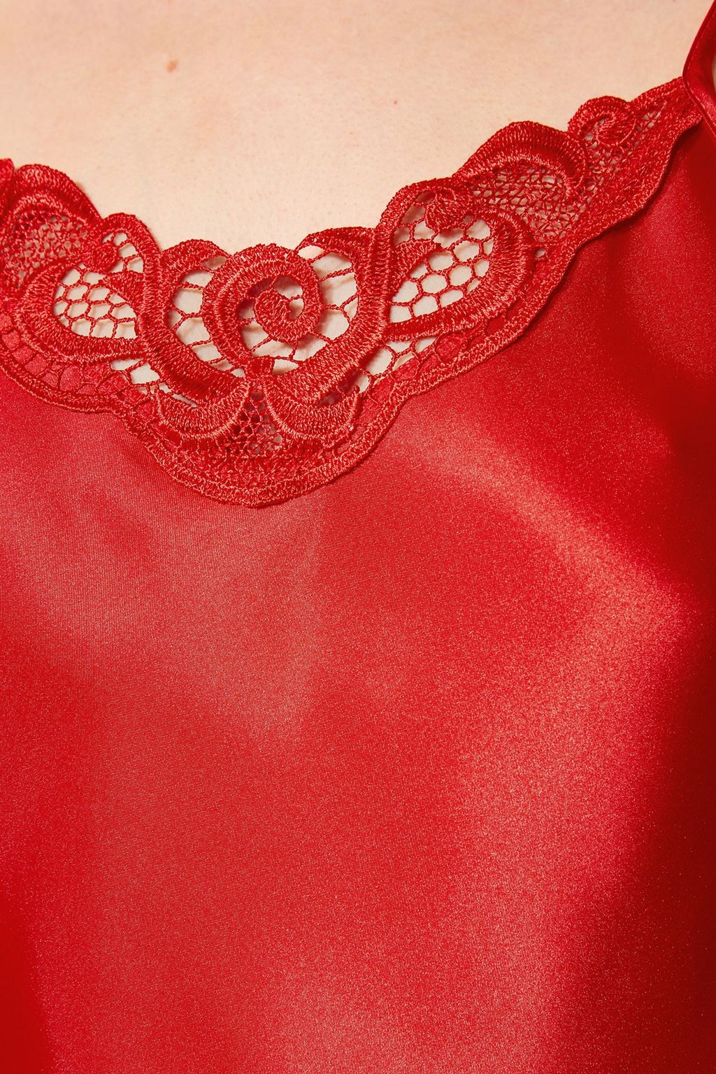 Trendyolmilla Siyah Dantelli Ip Ask?l? Saten Sortlu Dokuma Pijama Tak?m? THMAW21PT0843  фото 27