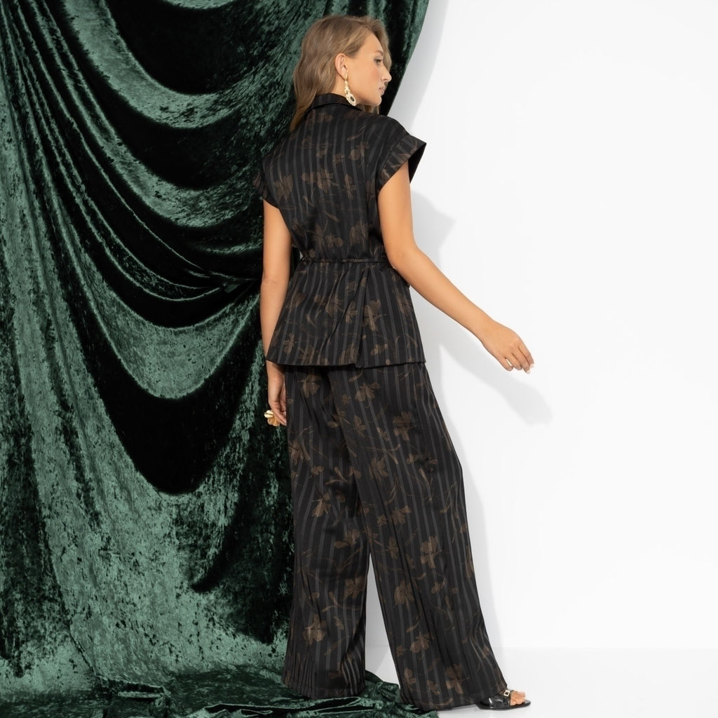 Брючный костюм с поясом, Деньги вперёд (2 в 1) - Charutti фото 5