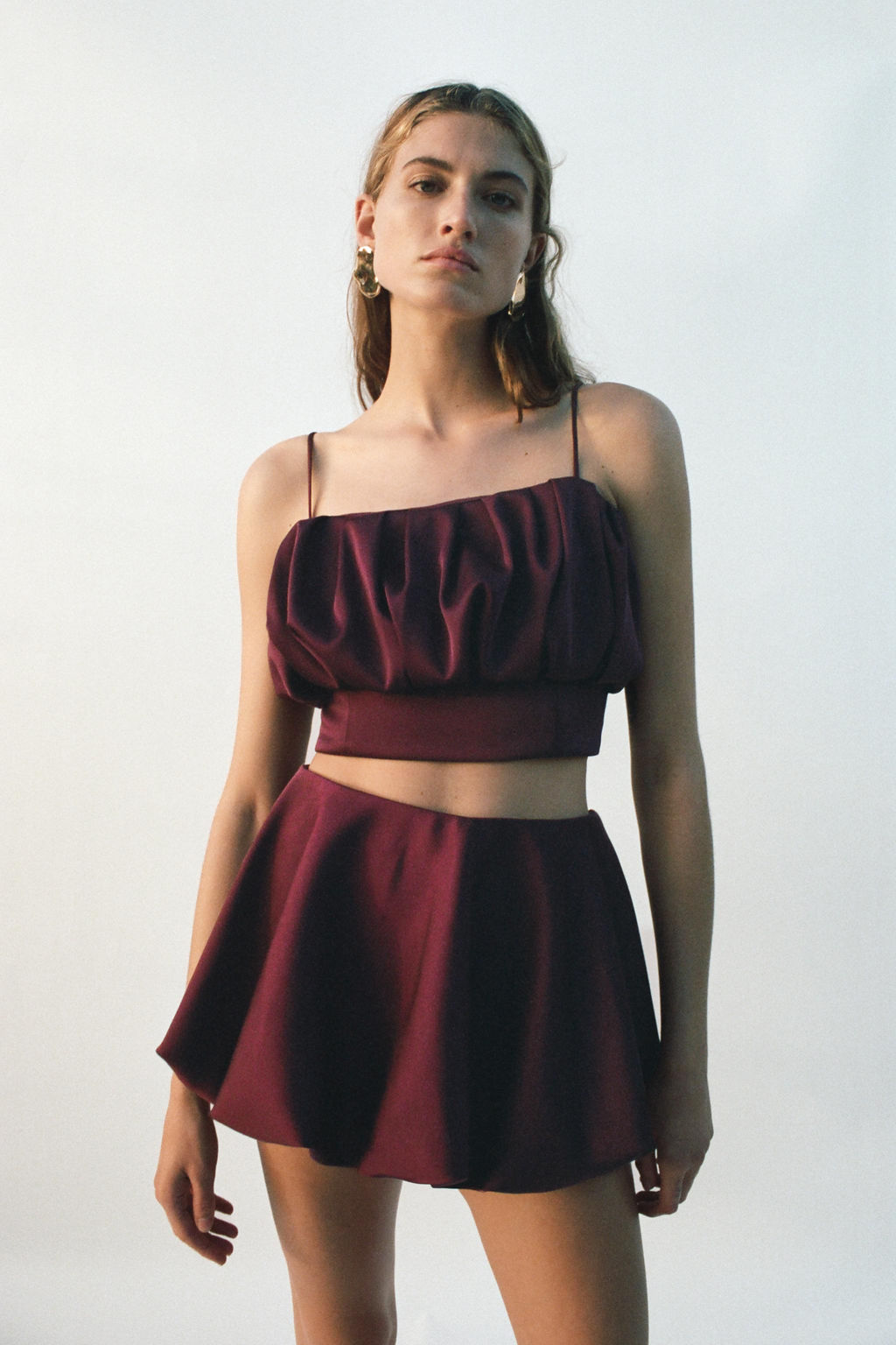 STRAPPY BALLOON TOP - Zara фото 6