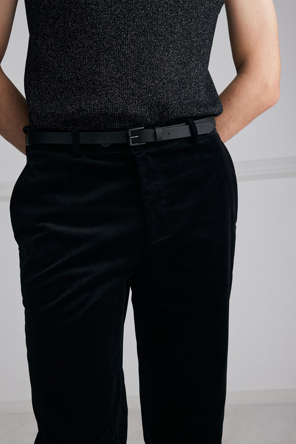 Pantalon de terciopelo Regular Fit - H&m фото 3