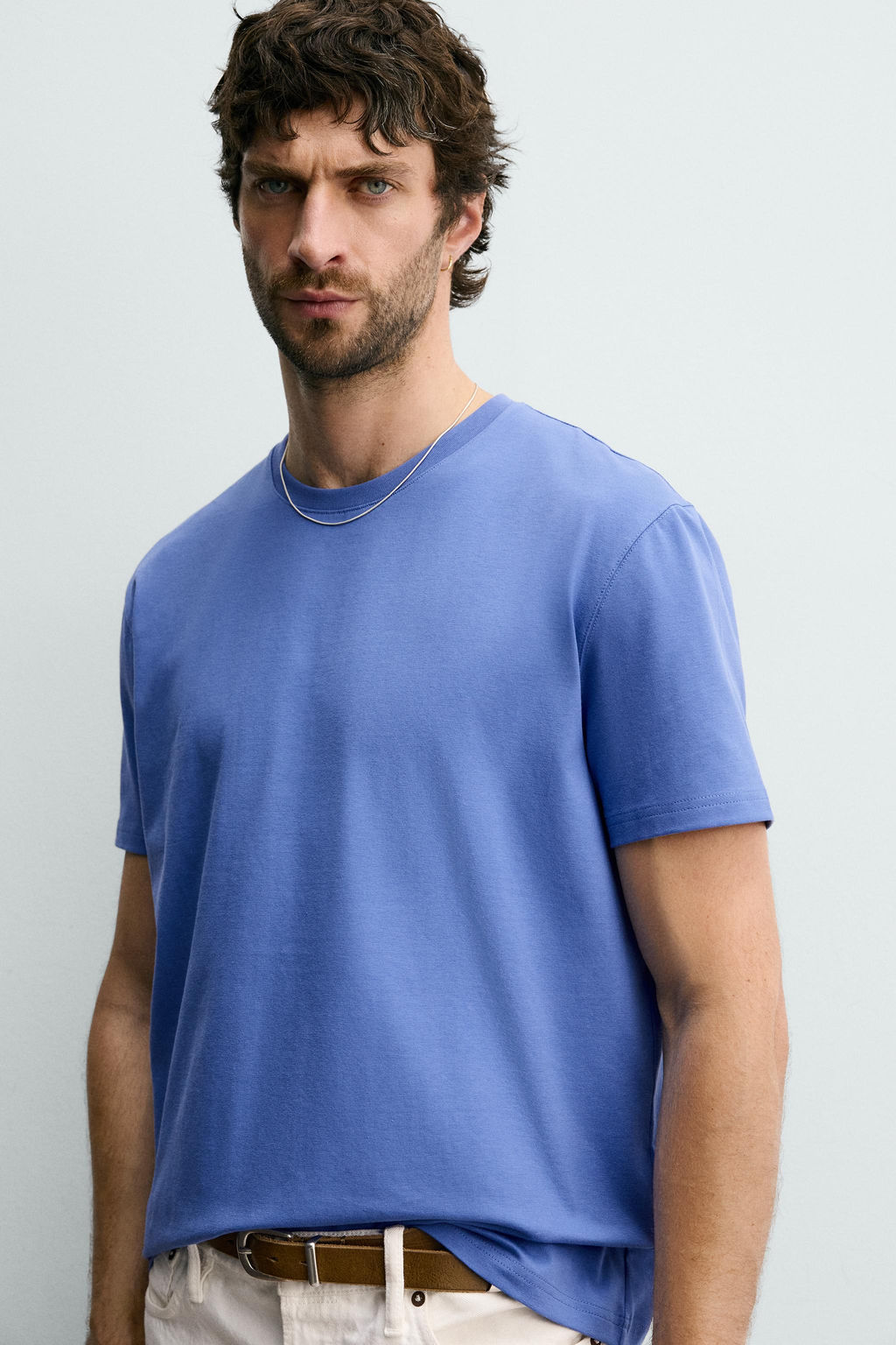 CAMISETA MEDIUM WEIGHT B?SICA /02 / Azul?n