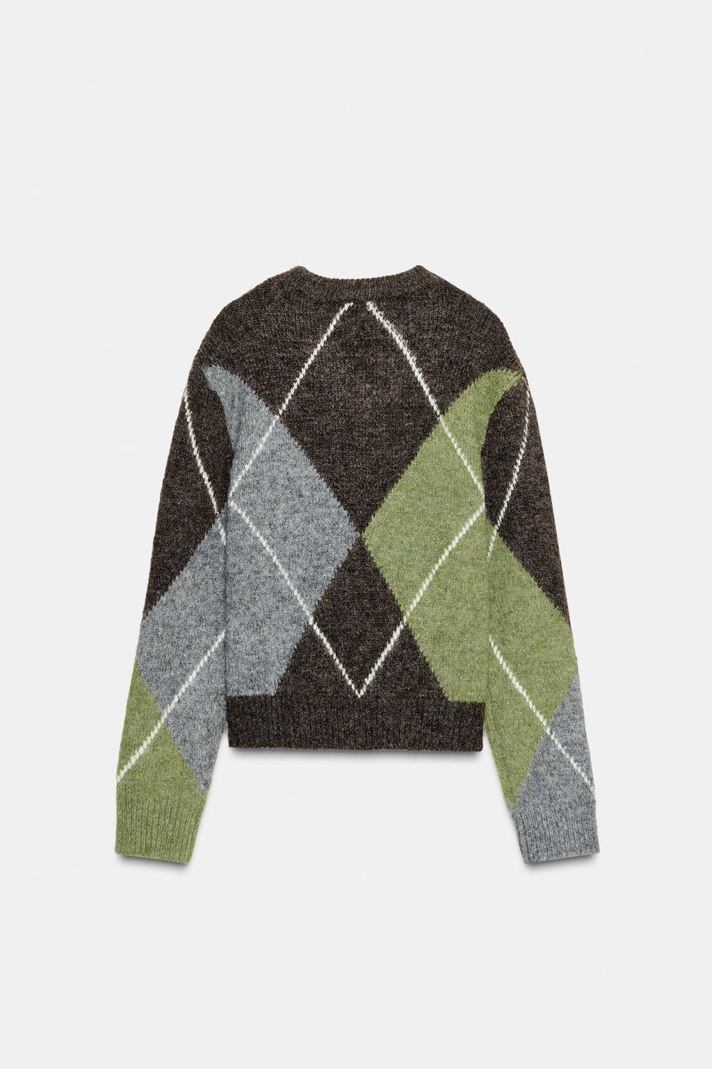 DIAMOND KNIT JUMPER - Zara фото 15