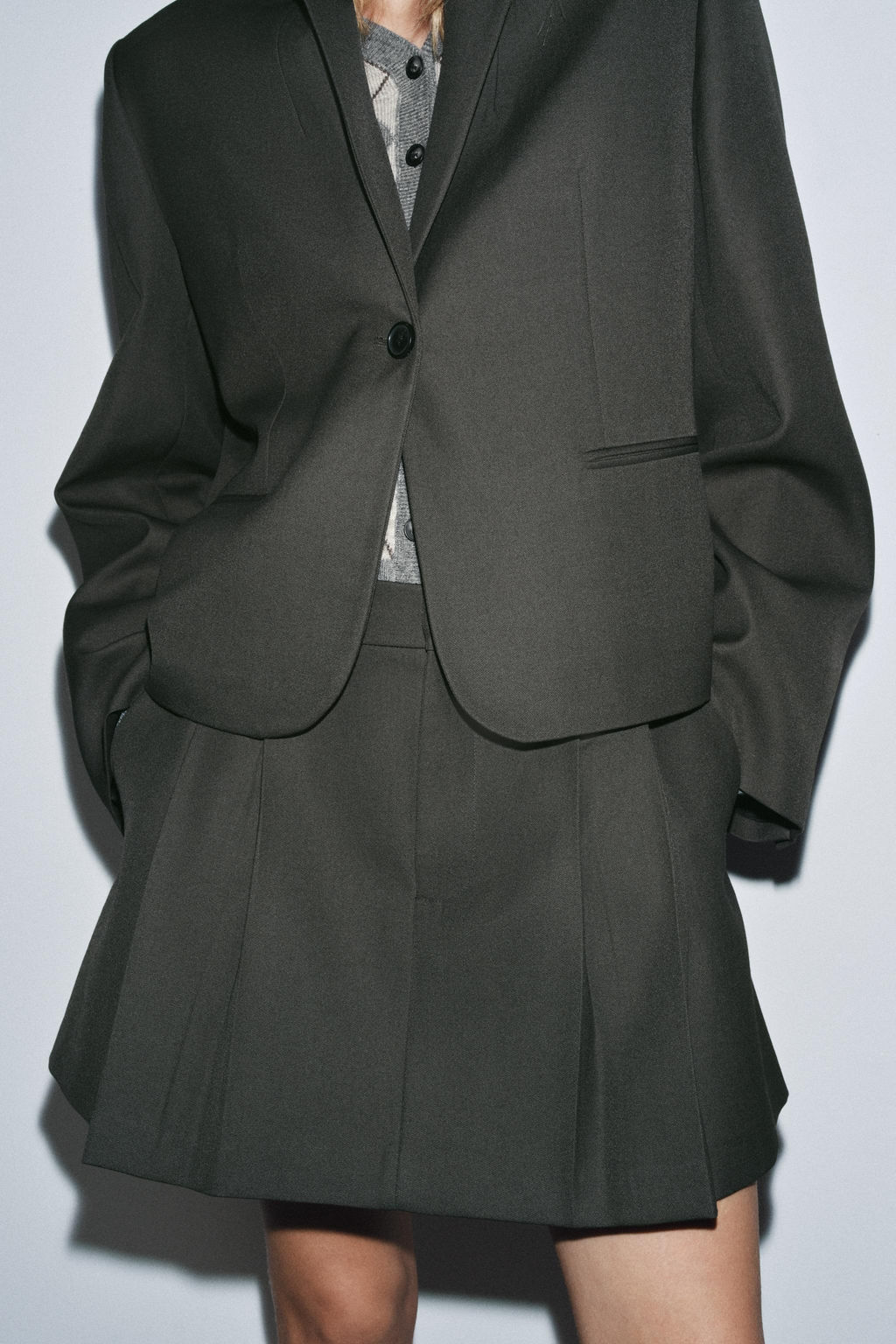 ZW COLLECTION STRAIGHT BLAZER - Zara фото 8