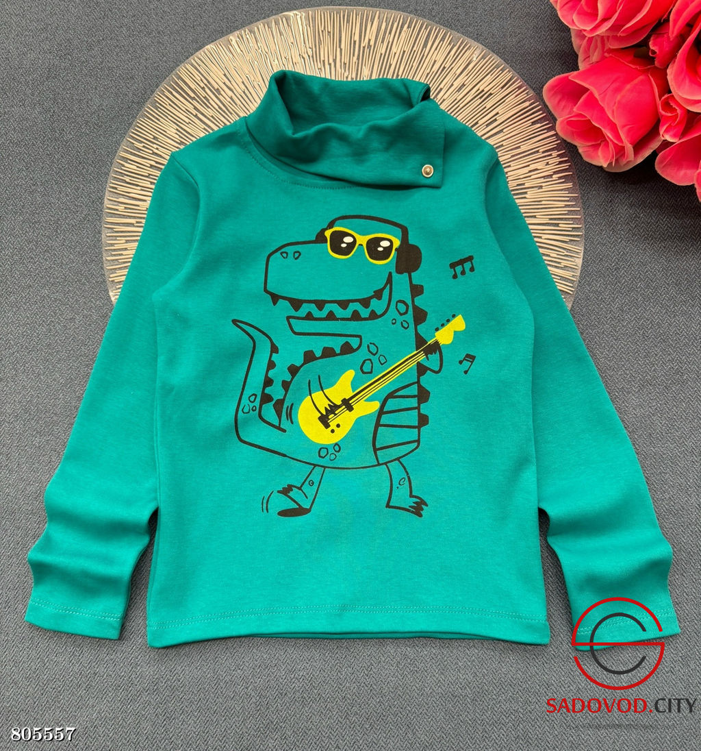 Водолазка с рисунком для мальчика - Bruno фото 4