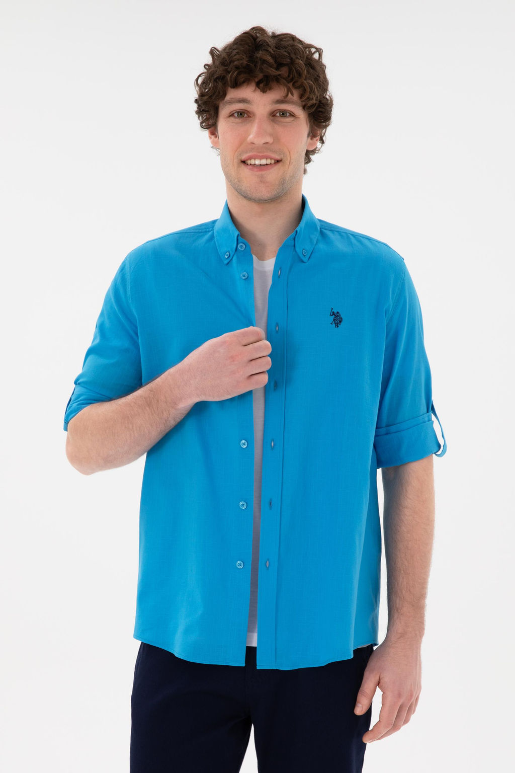 Erkek Aqua Uzun Kollu Basic G_mlek Sepette S_rpriz _ndirim - U.s. polo assn фото 2