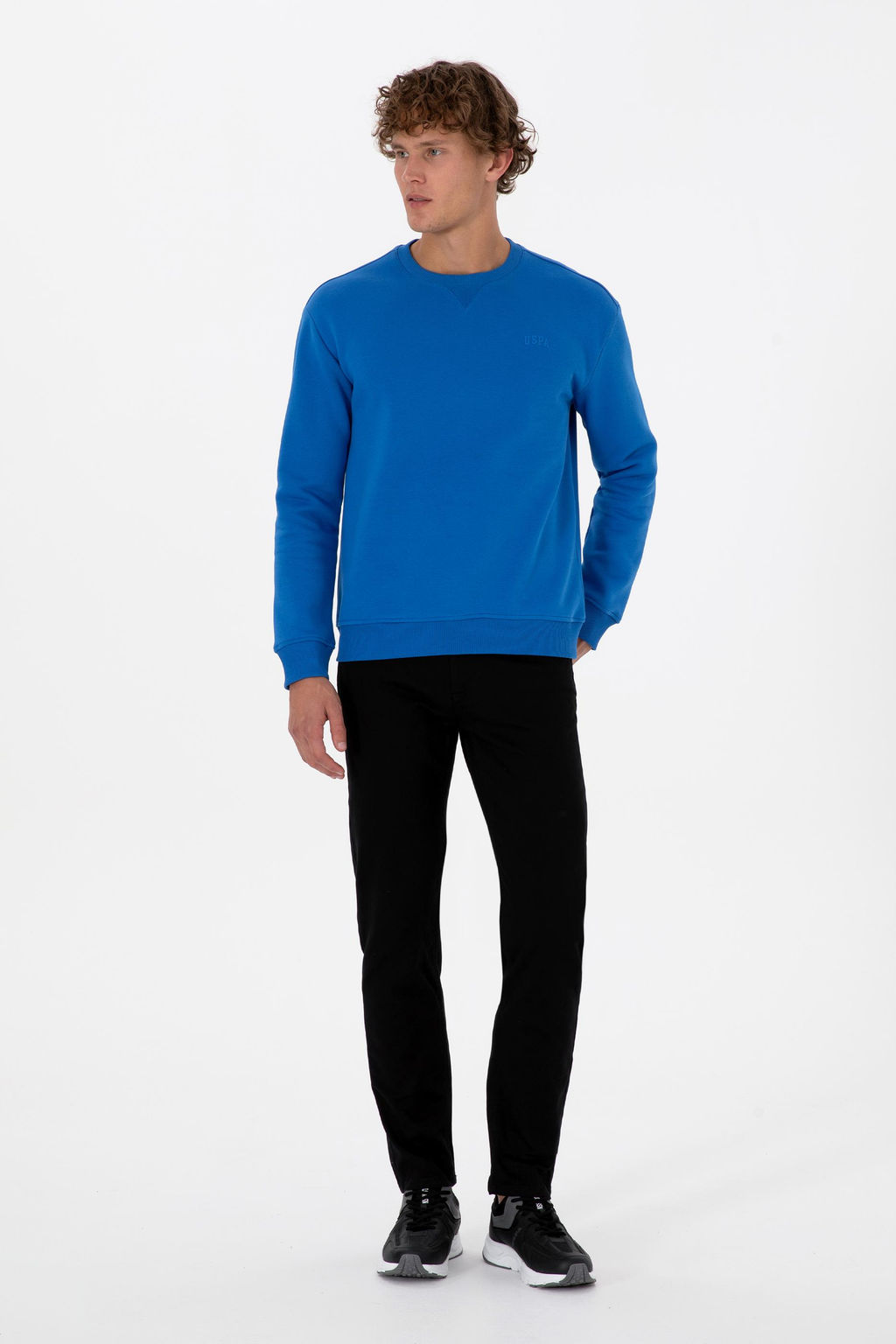 Erkek Saks Basic Sweatshirt - U.s. polo assn фото 4